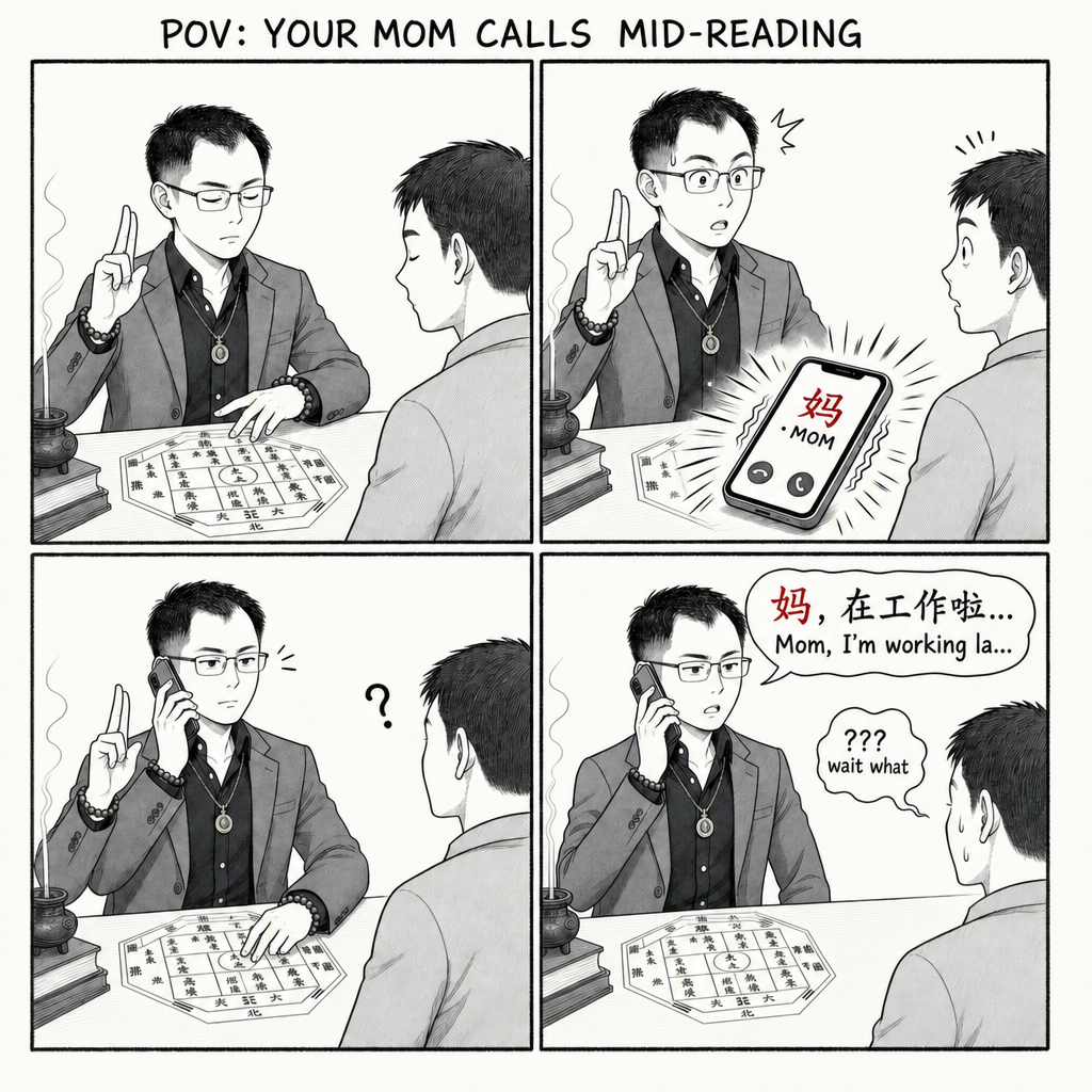 HU1 · Mom Calls During a Reading